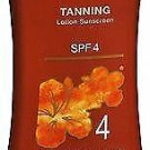Hawaiian Tropic Tanning Lotion Sunscreen SPF 4 - 8 oz, Bulk Pack of 5