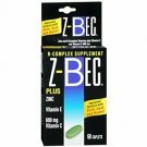 Z-Bec Smart Care B-Complex Supplement, Caplets, 60 ct Bulk Pack of 3