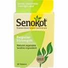 Senokot Natural Laxative Tablets Regular Strength Overnight Relief 20 Ct (6PK)