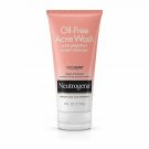 Neutrogena Acne Wash Cream Cleanser Oil-Free Pink Grapefruit, 6 oz, 2 Pack