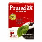 Prunelax Ciruelax Minitabs Natural Laxative Sennosides Gluten-Free, 20ct, 4 Pack