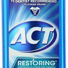ACT Restoring Anti-Cavity Fluoride Mouthwash, Cool Mint, 18 oz (Bulk Pack of 6)