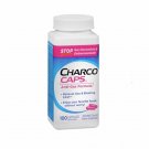 Charcocaps Dietary Supplement Anti-Gas Formula, 100 Count Per Bottle (2 Bottles)