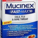 Mucinex Fast-Max Cold, Flu & Sore Throat Liquid Gels - 16 ct, Bulk Pack of 5
