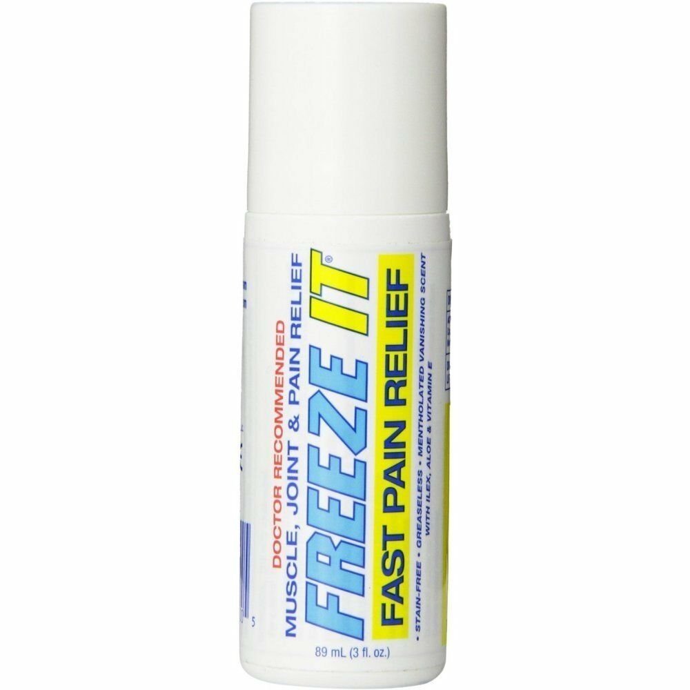 Freeze It Advanced Therapy Roll-On 3 oz (Bulk Pack of 3)