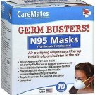 CareMates N-95 Respirator Mask - 10 ct, Bulk Pack of 4