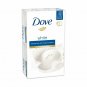 Dove White Beauty Bar with Deep Moisture Dry skin Gentle Cleansing, 4 oz, 3 Pack