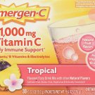 Emergen-C 1,000mg Vitamin C Daily Immune Support Tropical, 0.32 oz, 3 Pack
