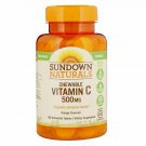 Sundown Naturals Vitamin C 500 mg Chewable Orange Flavor, 100 ct, 3 Pack