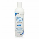 Free & Clear Hair Shampoo for Sensitive Skin Preservative Free 12 oz (Bulk Pack of 3)