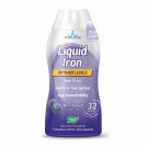 WELLESSE Liquid Mineral Supplement, Iron, Natural Berry,  16 Ounce