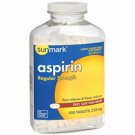 Aspirin Pain Reliever Regular Strength 325 mg Tablets 500 Count Sunmark, 6 Pack