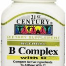 21st Century B Complex with Vitamin C Tablets, 100-Count (4 Pack) Bulk