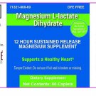 Magnesium L-lactate Dihydrate 60 ct (compares to active ingredient in Mag-Tab...