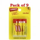 Carmex Classic Stick Medicated Lip Protectant Balm SPF 15  3 Count (Bulk Pack of 9)