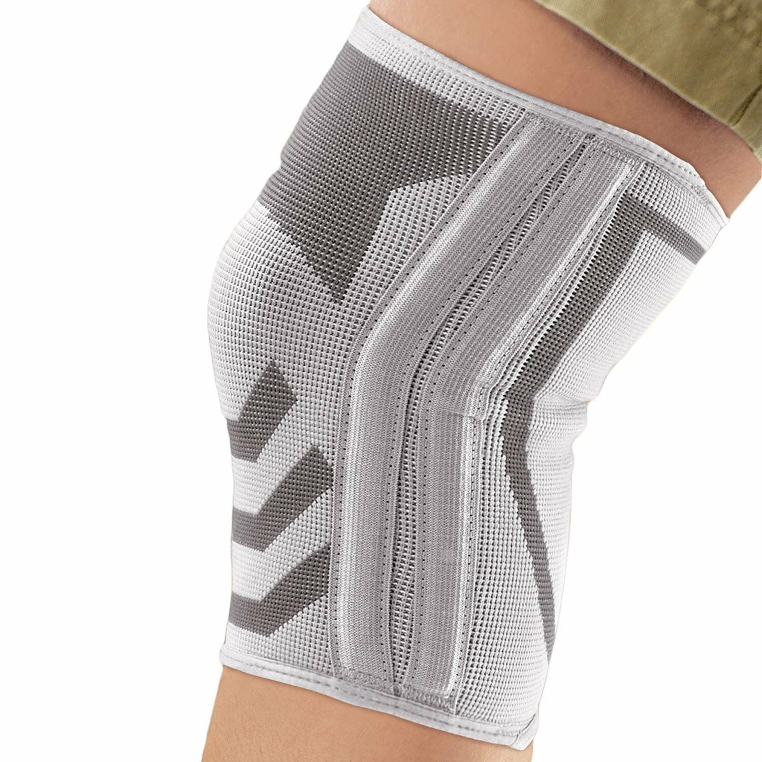 ACE Knitted Knee Brace with Side Stabilizers, Extra Large, America's Most...