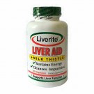 Liverite Liver Aid with Milk Thistle Liver Support Supplement 150 Caps, 3 Pack