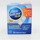 Alka-Seltzer Plus Severe Cold & Flu Formula Effervescent Tablets Citrus - 20...