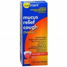 Sunmark Mucus Relief Cough Children's Cherry Flavor 4 Fl Ounce Bottle, 6 Pack