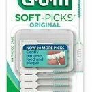 Sunstar GUM Soft Picks Original Removes Food and Plaque 100 Count, Bulk Pack of 3