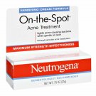 Neutrogena On-The-Spot Acne Treatment Vanishing Cream Formula 0.75 oz ( Pack...