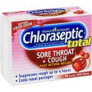 Chloraseptic Total Cough & Sore Throat Lozenges Wild Cherry, 15 ct, 5 Pack