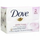 Dove Beauty Bar Pink 4 oz, 2 Bar (Bulk Pack of 36)