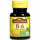 Nature Made Vitamin B-6 100 mg Tablets 100 ea (Bulk Pack of 4)