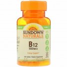 Sundown Naturals B-12 500 mcg Energy Support Supplement Tablets 200 Ct, 6 Pack