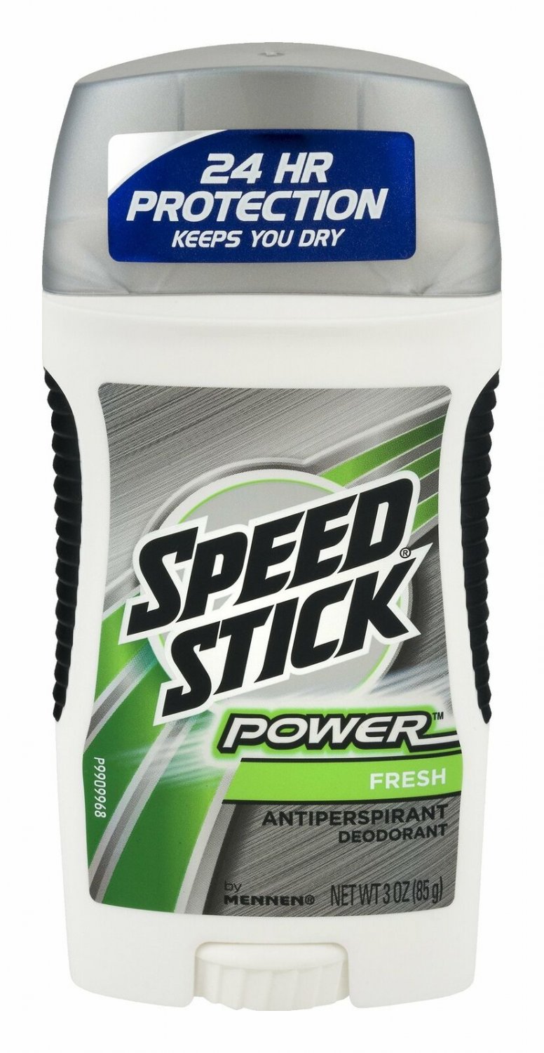 Speed Stick Antiperspirant/Deodorant Power Fresh for Men 3 oz (Bulk Pack of 12)