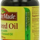 Nature Made Flaxseed Oil 1000 mg Softgels 100 ea (Bulk Pack of 2)