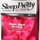 Sleep Pretty in Pink Women's Ear Plugs 14 Pair (Bulk Pack of 3)