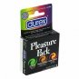 Durex Pleasure Pack 72 Count; Exciting Mix of Sensation and Stimulation