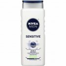 Nivea For Men Sensitive Body Wash 16.9 Ounce (Value Bulk Pack of 7)