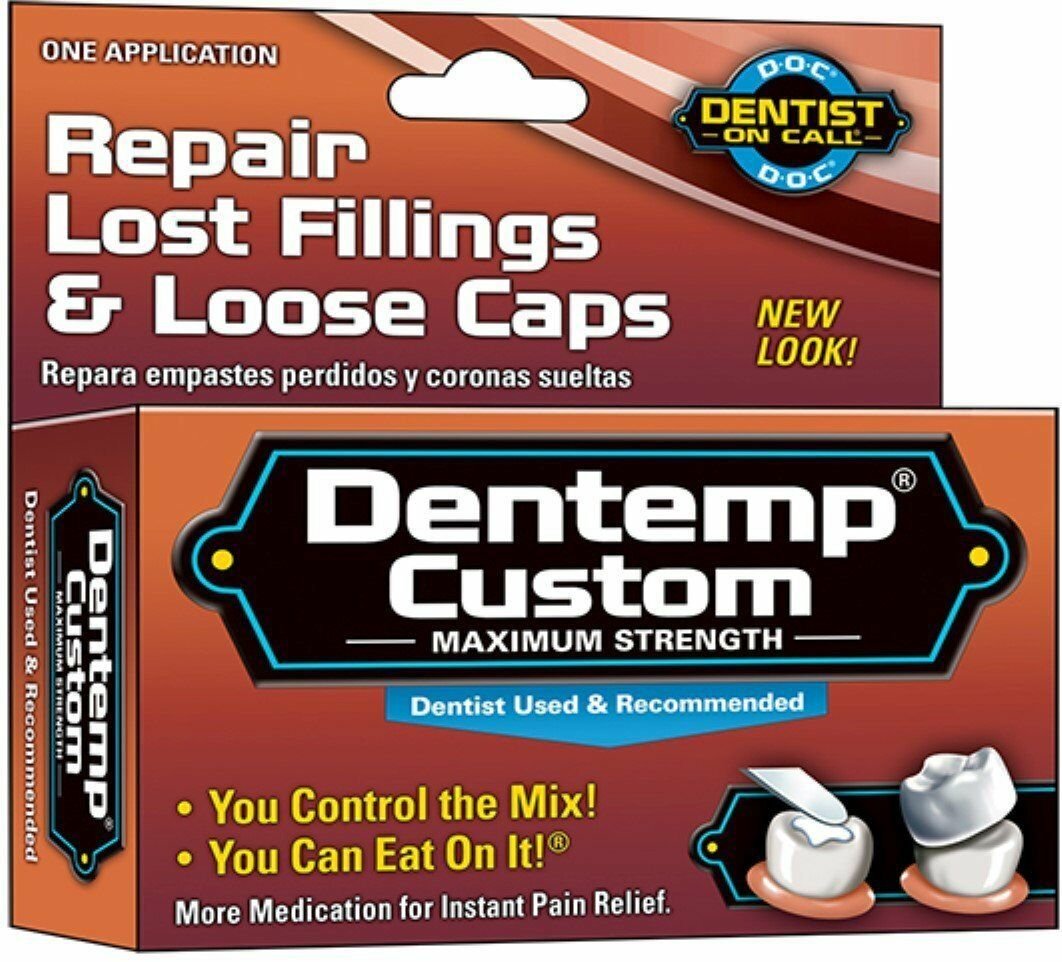 DENTEMP Custom Filling Mix 1 Each (Bulk Pack of 9)