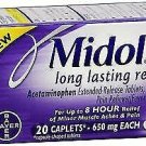 Midol Long Lasting Relief - 20 Caplets