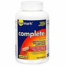 Sunmark Complete, Multivitamin/Multimineral Supplement Tablets - 130 Tablets,...