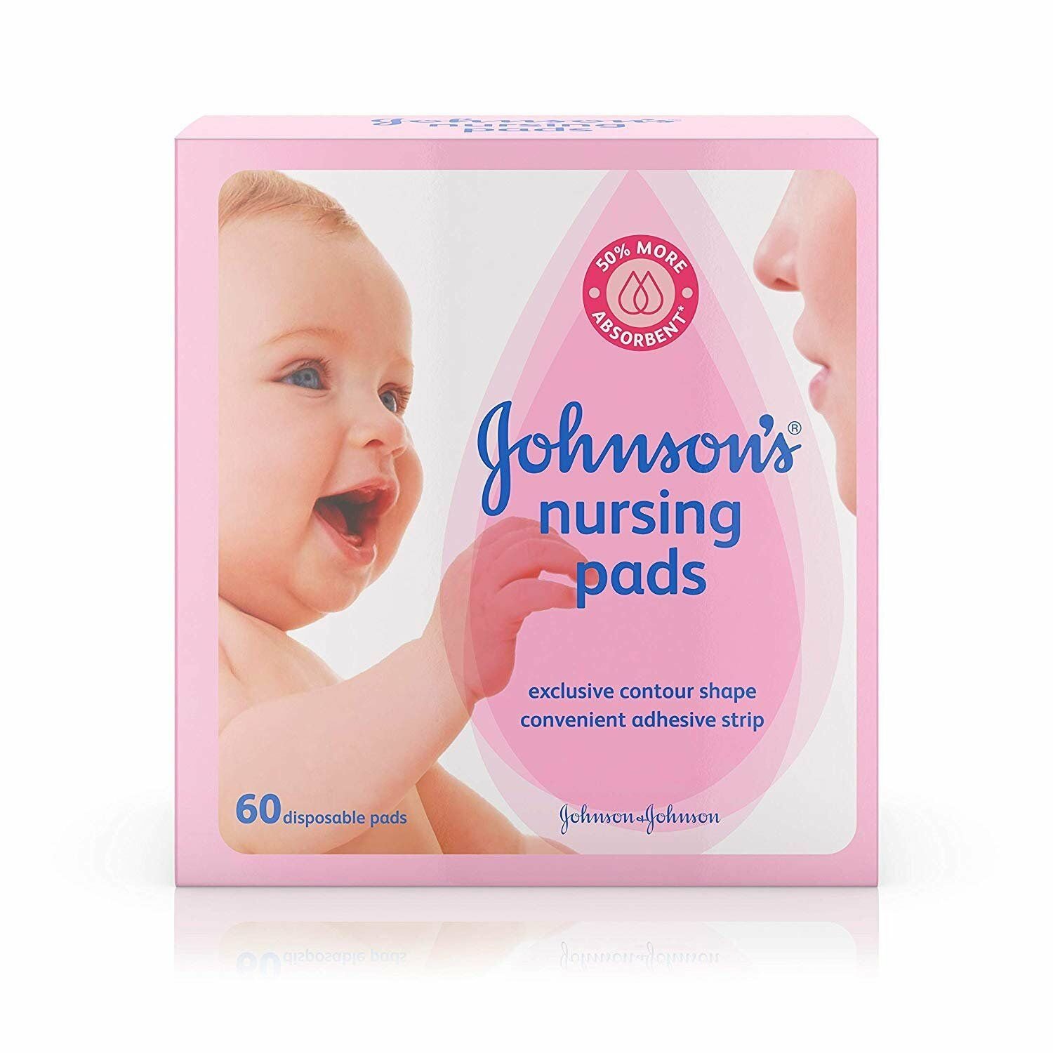 Johnson's Nursing Pads - Contour - 60 ct - 2 pk