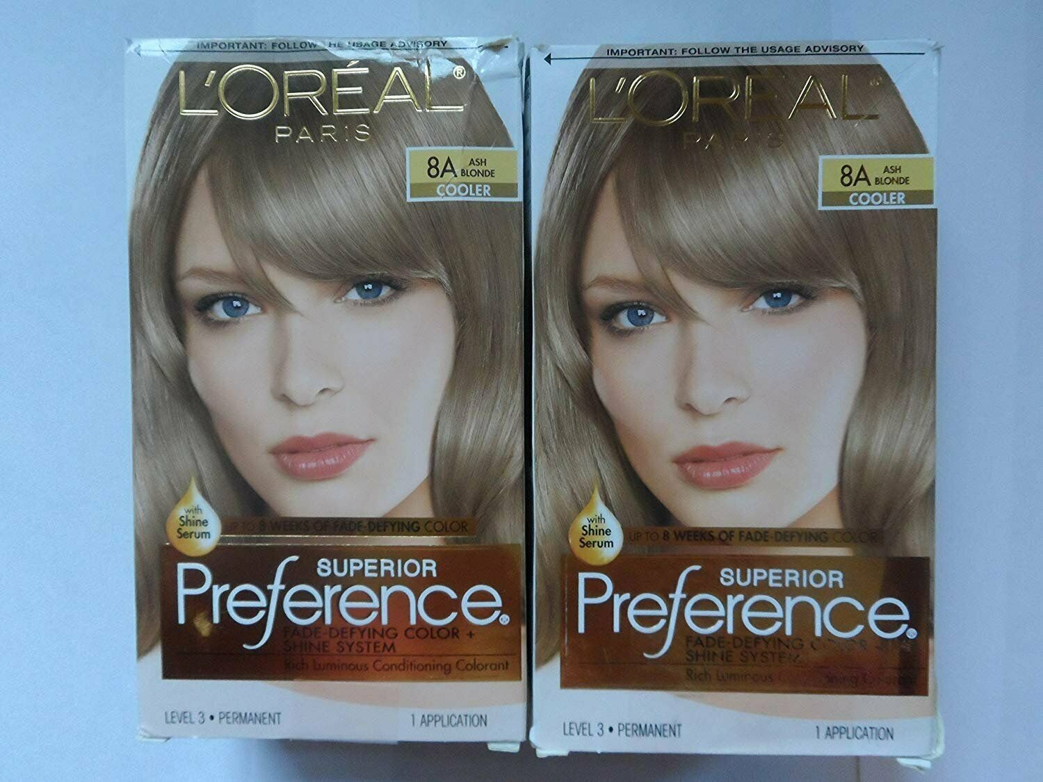 Pref Haircol 8a Size 1ct L'Oreal Preference Hair Color Ash Blonde #8a