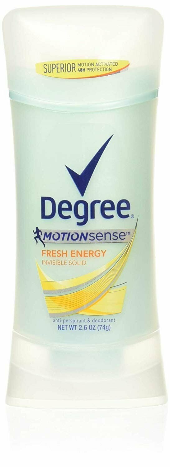 Degree Women Antiperspirant Deodorant Stick Fresh Energy 2.6 oz(Bulk