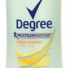 Degree Women Antiperspirant Deodorant Stick Fresh Energy 2.6 oz(Bulk Pack of 6)