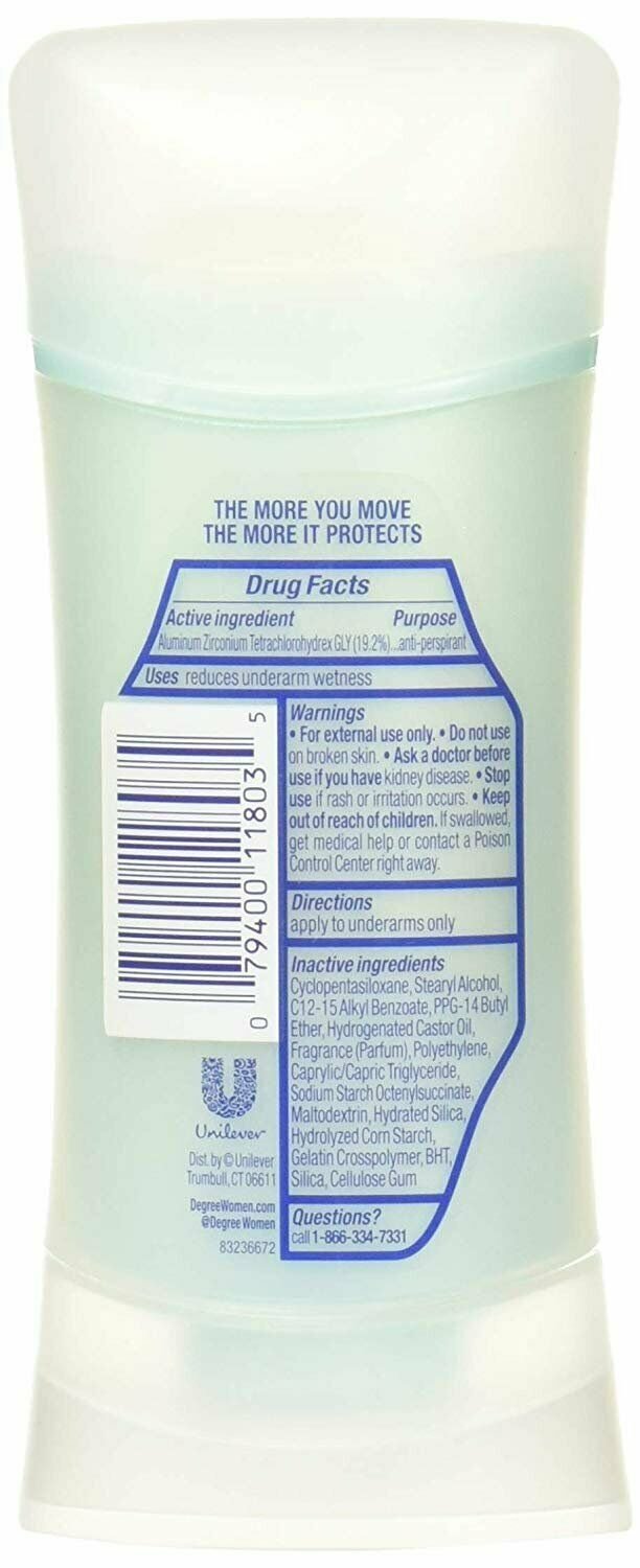 Degree Women Antiperspirant Deodorant Stick Fresh Energy 2.6 oz(Bulk