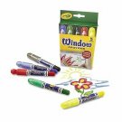 Washable Window Crayons 5/Set (4 Sets)