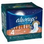Always Ultra Thin Pads, Overnight 14 ea (Bulk Pack of 4)