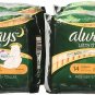 Always Ultra Thin Pads, Overnight 14 ea (Bulk Pack of 4)