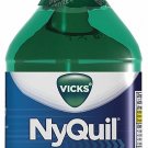 Vicks Nyquil Cold & Flu Nighttime Relief Liquid, Original Flavor 8 oz (Pack...