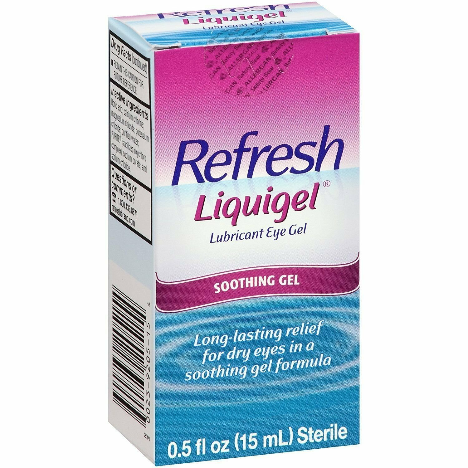 Allergan Refresh Liquigel Size .5oz Allergan Refresh Liquigel For Moderate To...