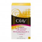 OLAY Complete All Day UV Moisturizer, SPF 15, Normal Skin 4 oz (Bulk Pack of 3)