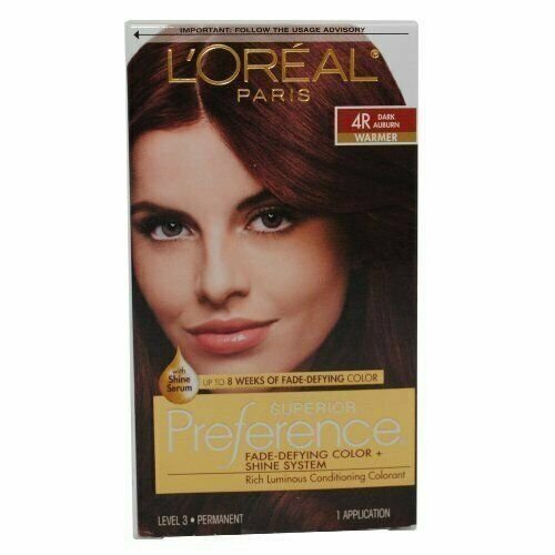 Loreal Superior Preference - 4r Dark Auburn, (Bulk Pack of 3)