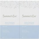 Summer's Eve Douches Extra Cleansing Vinegar & Water - 18 oz, Bulk Pack of 2